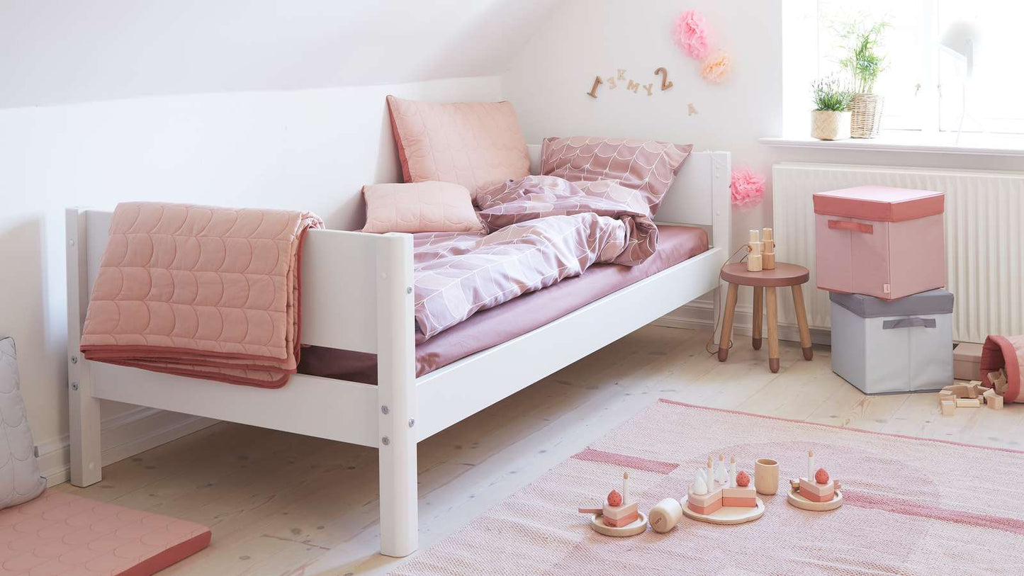 WHITE Single Bed
