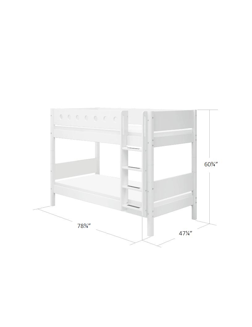 WHITE Bunk Bed Add-on ONLY